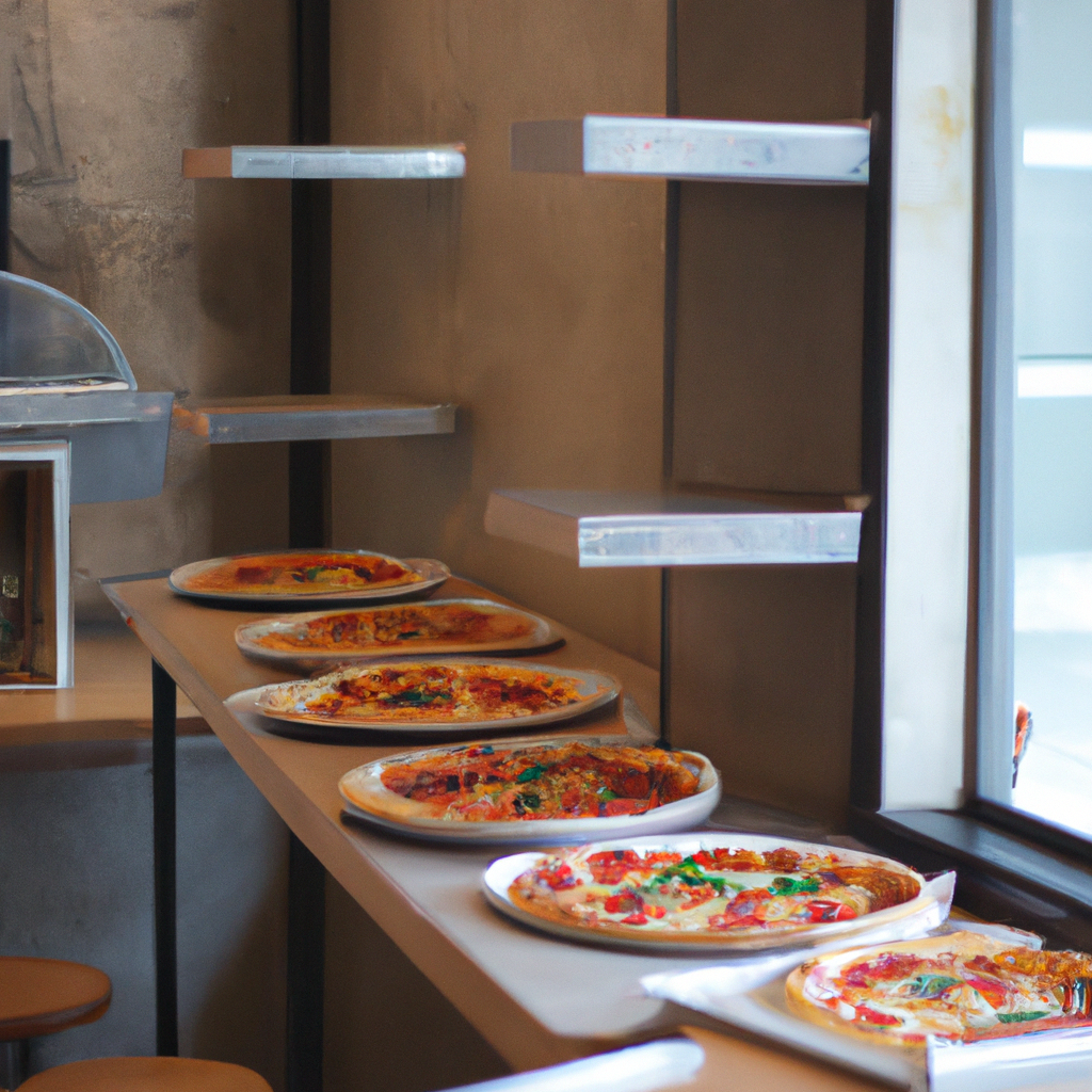 서울 알파 피자 장인 팀이 발효실 옆 미니멀 주방에서 반죽을 살피는 모습